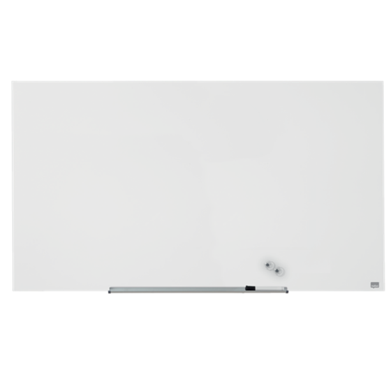 Pizarra Magnética De Cristal Nobo Impression Pro De 1260X710Mm Blanco Brillante