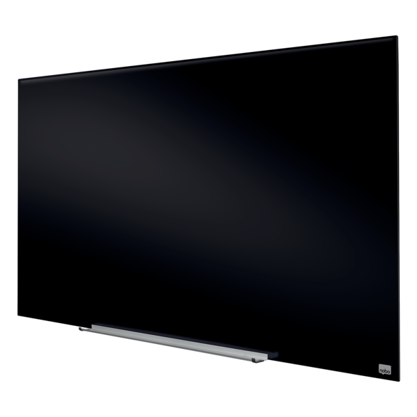 Pizarra Magnética De Cristal Nobo Impression Pro De 1260X710Mm Negro