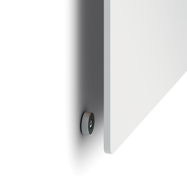 Pizarra Magnética Modular Sin Marco Nobo 450X450Mm Blanco