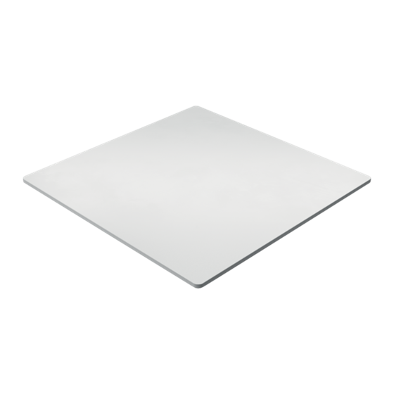 Pizarra Magnética Modular Sin Marco Nobo 450X450Mm Blanco