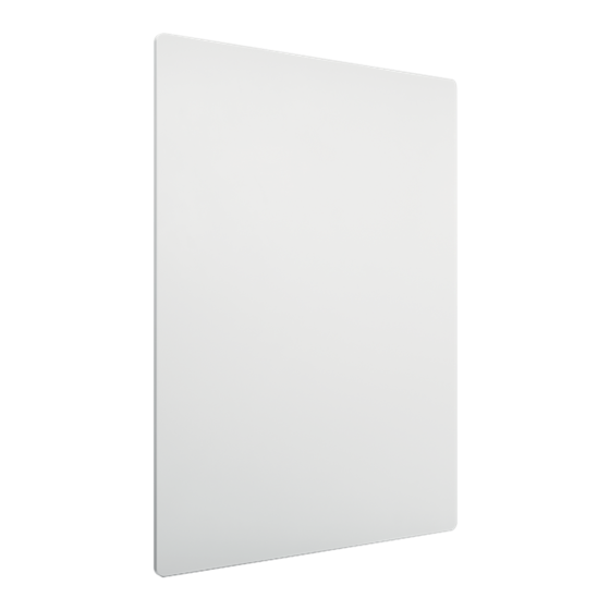 Pizarra Magnética Modular Sin Marco Nobo 600X450Mm Blanco
