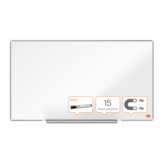 Pizarra Magnética Nano Clean™ De Formato Panorámico Nobo Impression Pro De 710X400Mm Blanco