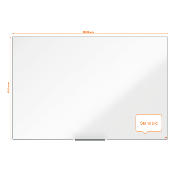 Pizarra Magnética Nano Clean™ Nobo Impression Pro De 1800X1200Mm Blanco