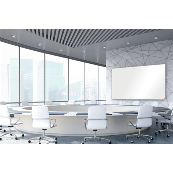 Pizarra Magnética Nano Clean™ Nobo Impression Pro De 2400X1200Mm Blanco