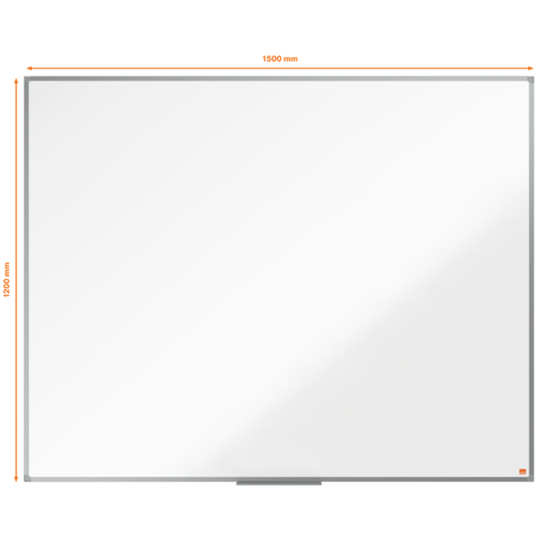 Pizarra Nobo Essence Melamina1500X1200Mm, Blanco Blanco