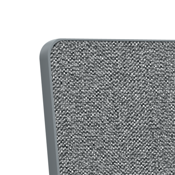 Pizarra Portátil Y Tablero De Anuncios Para El Sistema De Colaboración Move & Meet De Nobo 1800X900 Mm Blanco