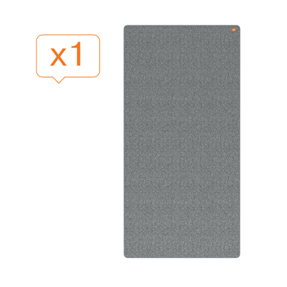 Pizarra Portátil Y Tablero De Anuncios Para El Sistema De Colaboración Move & Meet De Nobo 1800X900 Mm Blanco