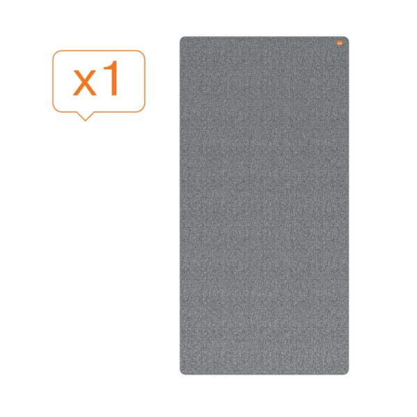 Pizarra Portátil Y Tablero De Anuncios Para El Sistema De Colaboración Move & Meet De Nobo 1800X900 Mm Blanco