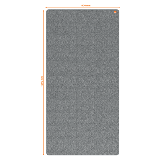 Pizarra Portátil Y Tablero De Anuncios Para El Sistema De Colaboración Move & Meet De Nobo 1800X900 Mm Blanco