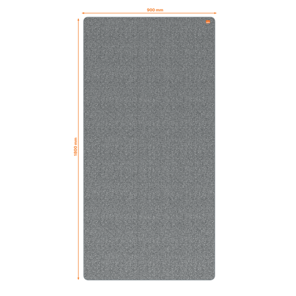 Pizarra Portátil Y Tablero De Anuncios Para El Sistema De Colaboración Move & Meet De Nobo 1800X900 Mm Blanco