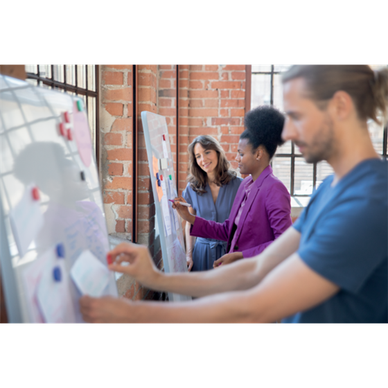 Pizarra Portátil Y Tablero De Anuncios Para El Sistema De Colaboración Move & Meet De Nobo 1800X900 Mm Blanco