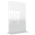 Porta Póster Acrílico Transparente De Sobremesa, A3 Transparente