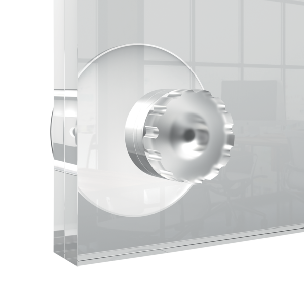 Porta Póster Acrílico Transparente Mural Removible, A3 Transparente