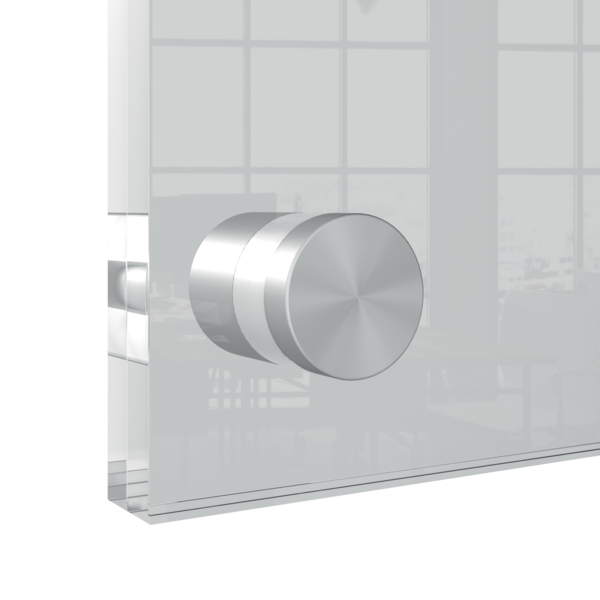 Porta Póster Acrílico Transparente Mural, A5 Transparente