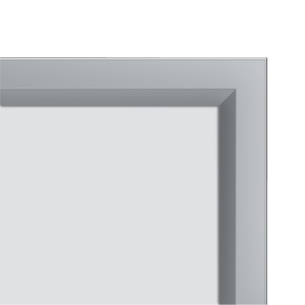 Porta Pósters Con Marco De Clip De Aluminio A3 Blanco