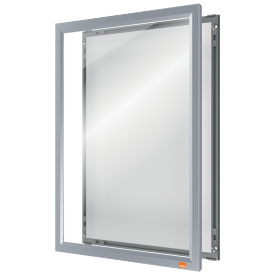 Porta Pósters Con Marco De Clip De Aluminio A4 Blanco