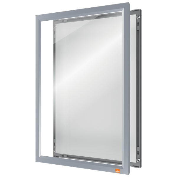 Porta Pósters Con Marco De Clip De Aluminio A4 Blanco