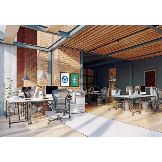 Porta Pósters Con Marco De Clip De Color Gris Grafito A3 Blanco