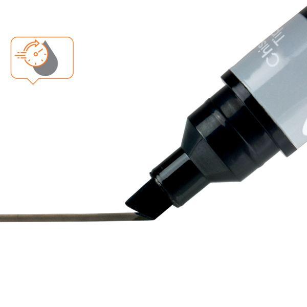 Rotuladores De Tinta Líquida Nobo Con Punta Biselada, 10 Unidades Surtidos