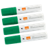 Rotuladores Glide Jumbo Nobo Con Punta Biselada, 4 Unidades Verde