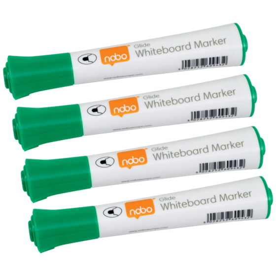 Rotuladores Glide, Punta Cónica (10 Unidades), Verde Verde