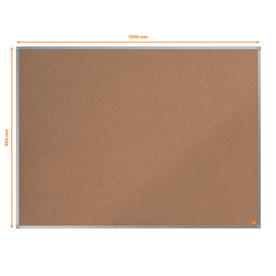 Tablero De Anuncios De Corcho Nobo Essence De 1200X900 Mm Natural