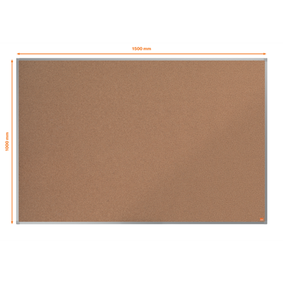 Tablero De Anuncios De Corcho Nobo Essence De 1500X1000 Mm Natural