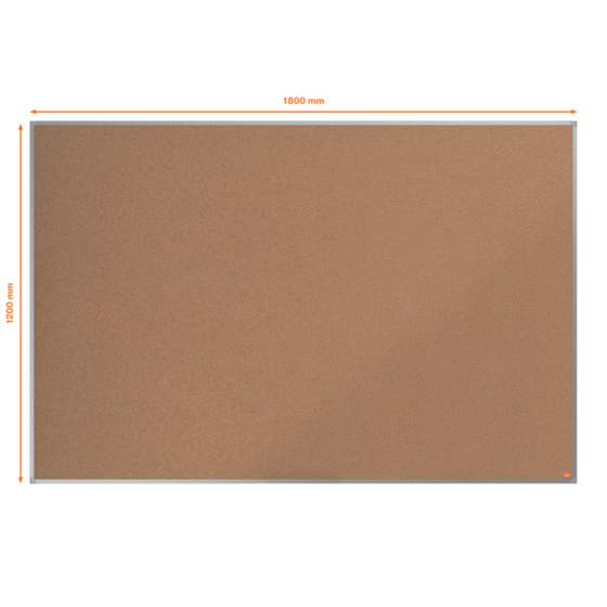 Tablero De Anuncios De Corcho Nobo Essence De 1800X1200 Mm Natural