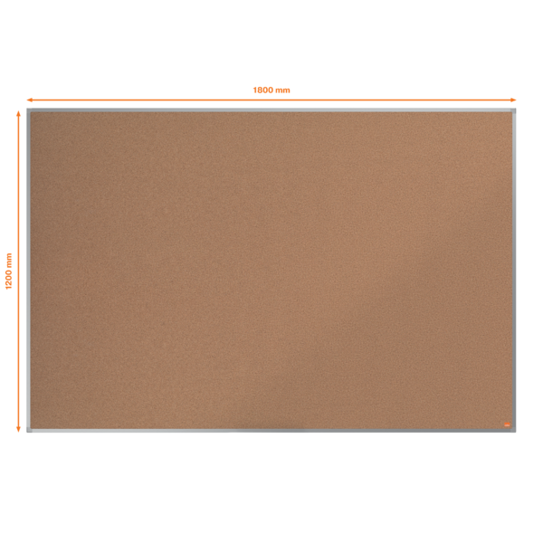 Tablero De Anuncios De Corcho Nobo Essence De 1800X1200 Mm Natural