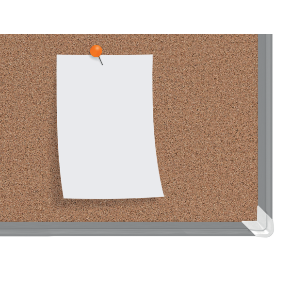 Tablero De Anuncios De Corcho Nobo Premium Plus De 1500X1200Mm Natural
