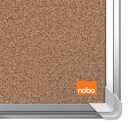 Tablero De Anuncios De Corcho Nobo Premium Plus De 1800X1200Mm Natural