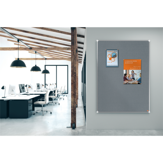 Tablero De Anuncios De Corcho Nobo Premium Plus De 600X450Mm Natural