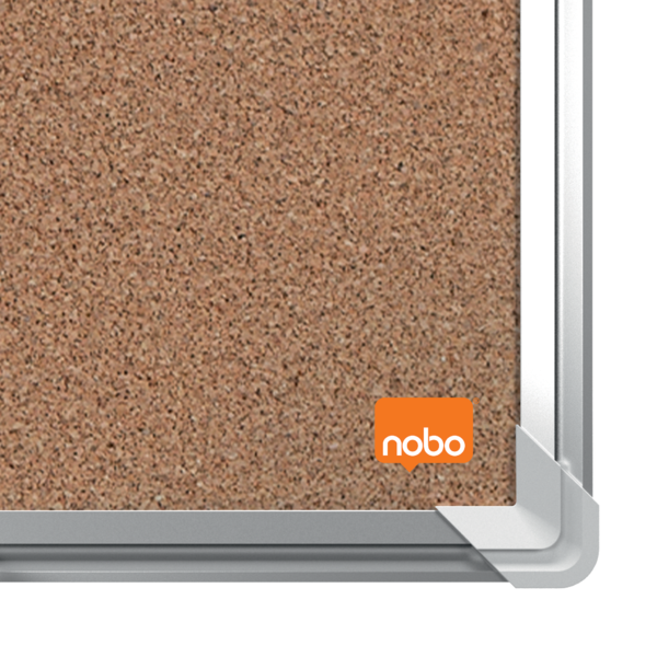 Tablero De Anuncios De Corcho Nobo Premium Plus De 600X450Mm Natural