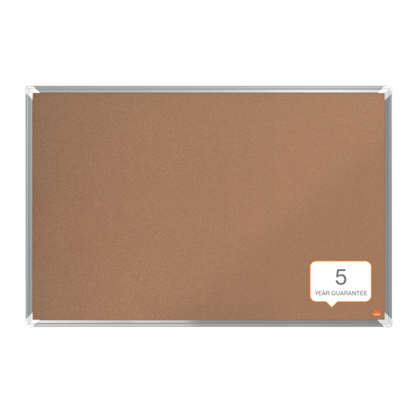 Tablero De Anuncios De Corcho Nobo Premium Plus De 900X600Mm Natural