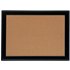 Tablero De Anuncios De Corcho Pequeño De Nobo Con Marco Negro Contemporáneo, 585X430Mm Natural