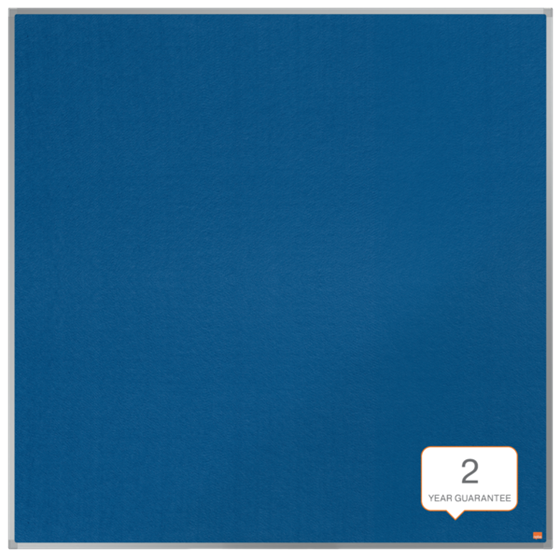 Tablero De Anuncios De Fieltro Nobo Essence De 1200X1200 Mm Azul
