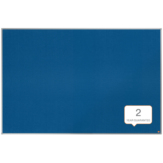 Tablero De Anuncios De Fieltro Nobo Essence De 1800X1200 Mm Azul