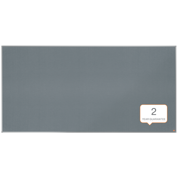 Tablero De Anuncios De Fieltro Nobo Essence De 2400X1200 Mm Gris