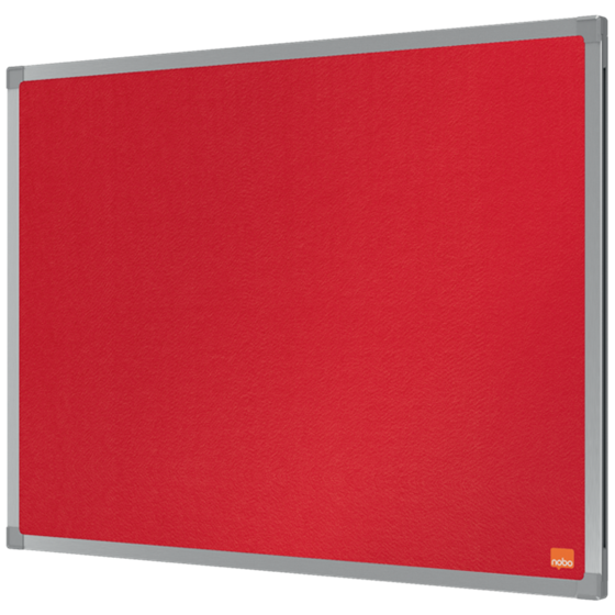Tablero De Anuncios De Fieltro Nobo Essence De 600X450 Mm Rojo