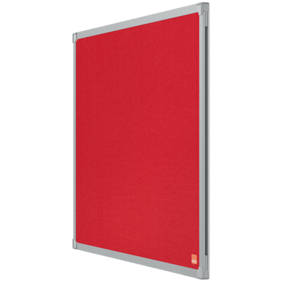 Tablero De Anuncios De Fieltro Nobo Essence De 600X450 Mm Rojo