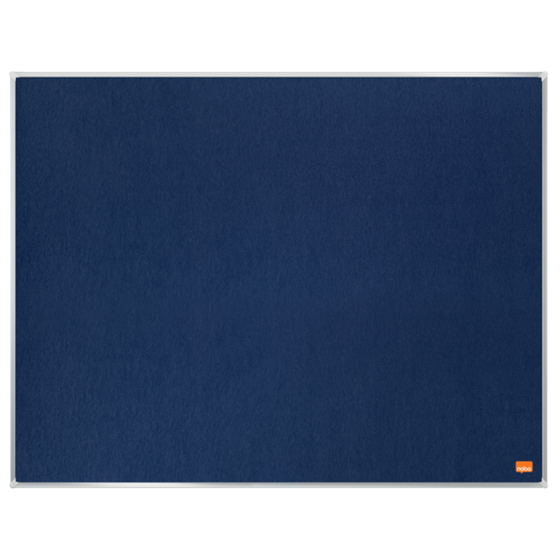 Tablero De Anuncios De Fieltro Nobo Impression Pro De 600X450 Mm Azul
