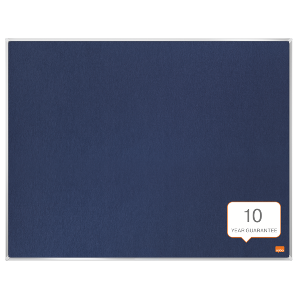 Tablero De Anuncios De Fieltro Nobo Impression Pro De 600X450 Mm Azul