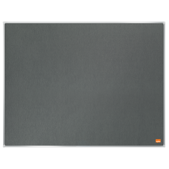 Tablero De Anuncios De Fieltro Nobo Impression Pro De 600X450 Mm Gris
