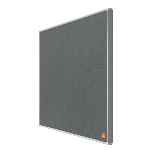 Tablero De Anuncios De Fieltro Nobo Impression Pro De 600X450 Mm Gris