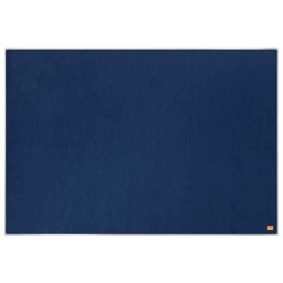 Tablero De Anuncios De Fieltro Nobo Impression Pro De 900X600 Mm Azul