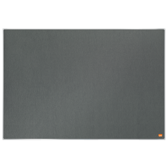 Tablero De Anuncios De Fieltro Nobo Impression Pro De 900X600 Mm Gris