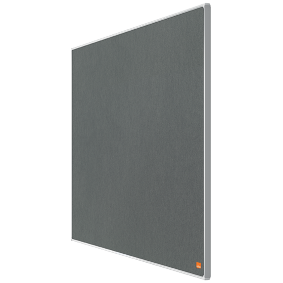 Tablero De Anuncios De Fieltro Nobo Impression Pro De 900X600 Mm Gris