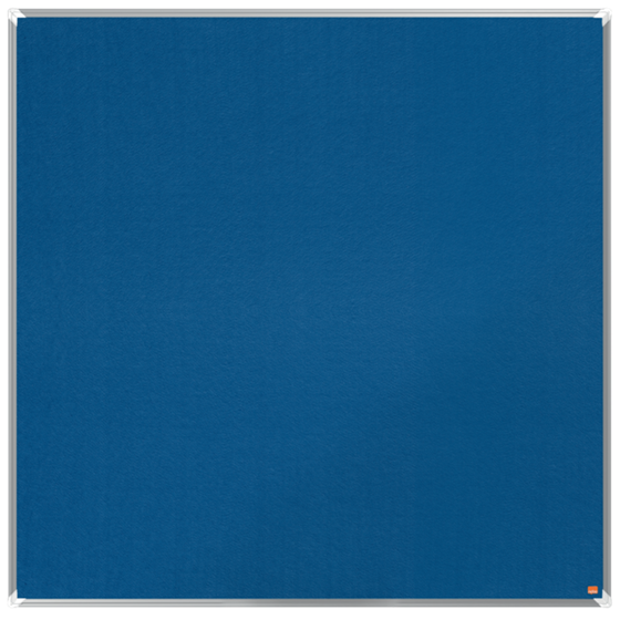 Tablero De Anuncios De Fieltro Nobo Premium Plus 1200X1200 Mm Azul