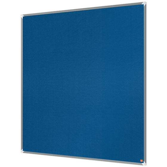 Tablero De Anuncios De Fieltro Nobo Premium Plus 1200X1200 Mm Azul