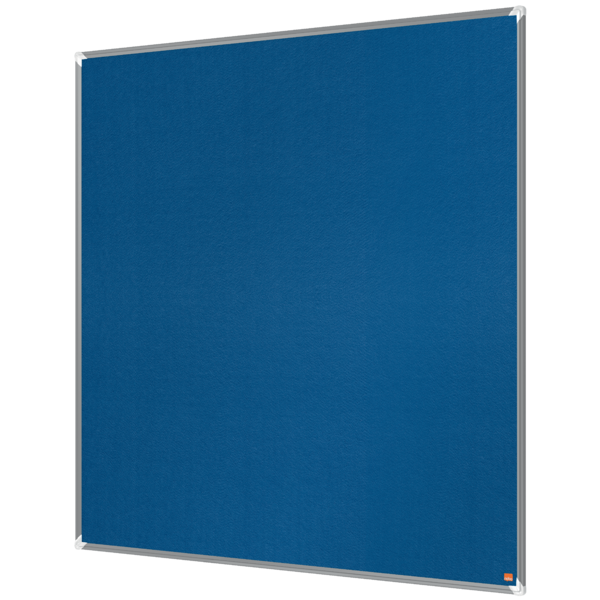 Tablero De Anuncios De Fieltro Nobo Premium Plus 1200X1200 Mm Azul